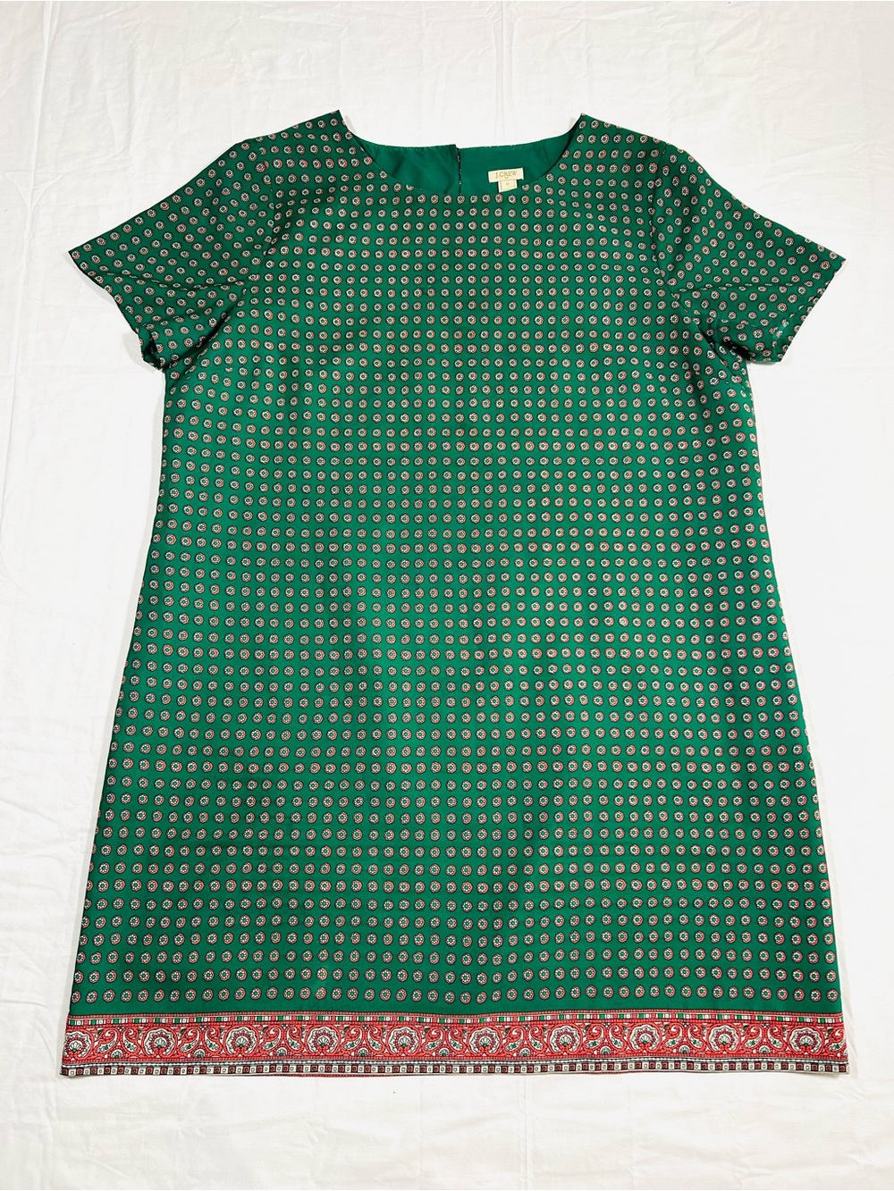 J Crew Short Sleeve Gingham dress - Picture 9 of 9